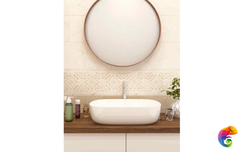 Плитка Creto Eva vanilla бежевый 25х40 00-00-5-09-00-11-2615