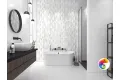 Декор Creto Cavalcade White 01 25х60 D0430Y29601