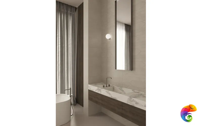 Плитка Creto Estetika range dark 30х90 ND_ P5003