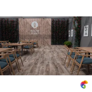 Ametis DA01 Chess-3D (7,5x7,5) 30x30 непол. 10 мм 34998