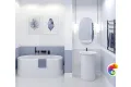 Бордюр Meissen Trendy белый 10х25 A-TY1U051\N