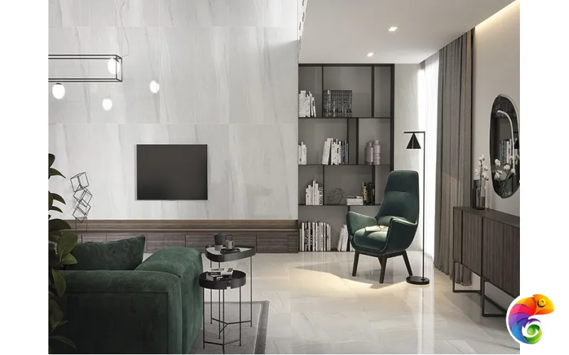 Керамогранит Meissen Lake Stone серый 79,8x79,8 O-LAS-GGM091