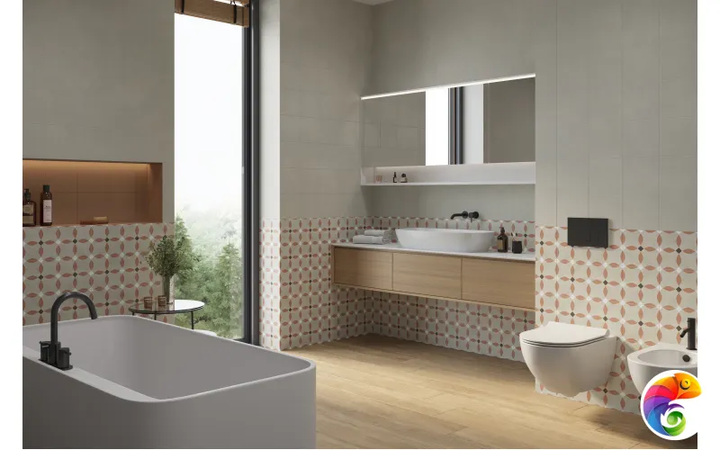 Керамогранит Creto Poly Indigo 20х20 NEW DB_011