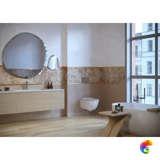 Meissen State зеленый ректификат 44,8x89,8 16888