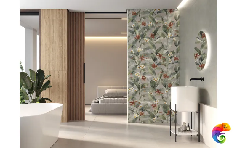 Керамогранит Meissen Floresta 17646 джунгли многоцветный ректификат 60x120 (пал.57,6м) 17646