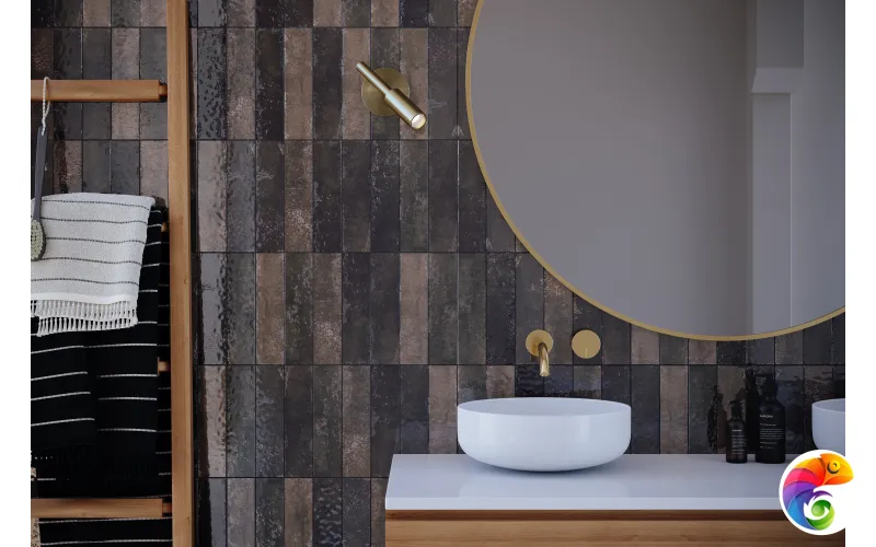 Плитка Creto Aquarelle storm 5,8х24 12-00-4-29-10-06-2562