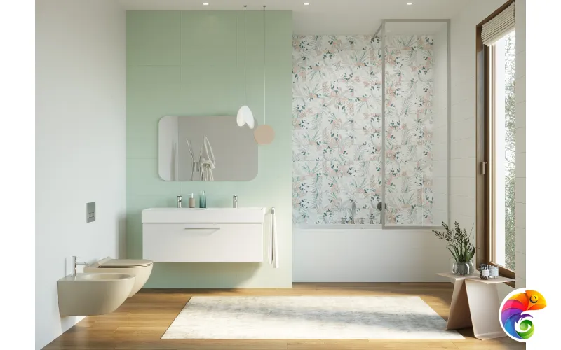 Плитка Creto Аврора Верде (Aurora Verde) 20х60 00-00-7-17-01-85-2419