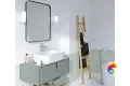 Плитка Meissen Trendy рельеф пики белый 25х75 TYU052D