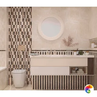 Вставка Creto Tessitura Saturato 25х50 04-01-1-10-03-15-1870-0