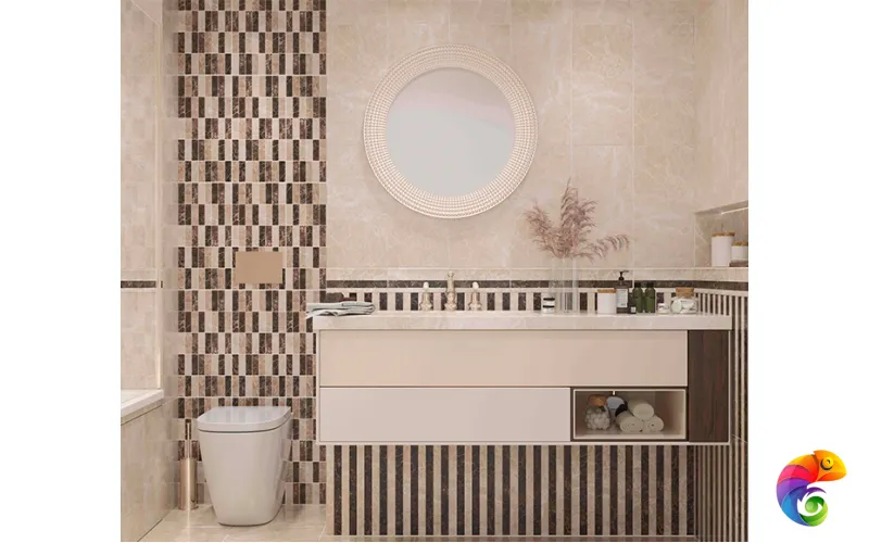 Вставка Creto Tessitura Saturato 25х50 04-01-1-10-03-15-1870-0