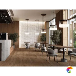 Комплект Ametis ( Ametis AV01 (33x160) непол. (прямоугол. бортик) без насечек + Подступенок (14,5x160)) 70537