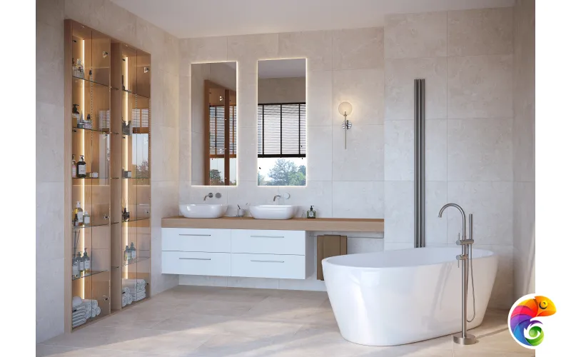 Керамогранит Creto RC Shell LG 60х60 8162