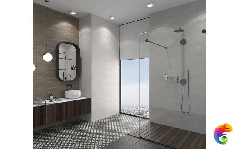 Плитка Creto Effetto Mosaico Beige 02 25х60 M0425D19602