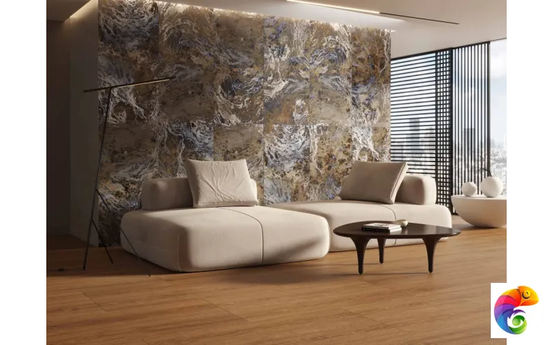 Керамогранит Meissen Frame 17636 многоцветный ректификат 60x120 (пал.57,6м) 17636