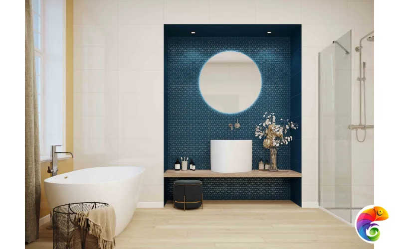 Вставка Creto Mono Mars wine 30х60 08-00-5-18-31-47-2448