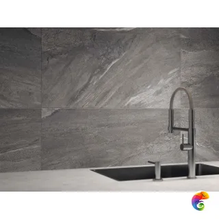 Meissen Elemento 17545 серый рельеф ректификат 60x120 17545