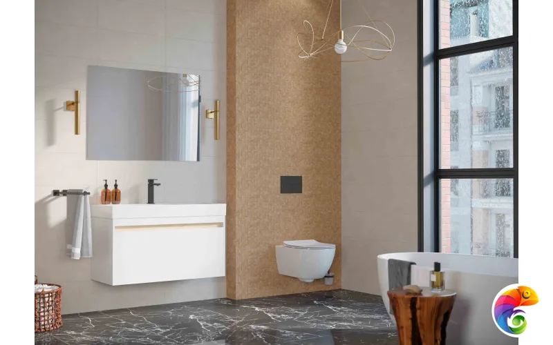 Плитка Creto Effetto Mosaico Beige 02 25х60 M0425D19602