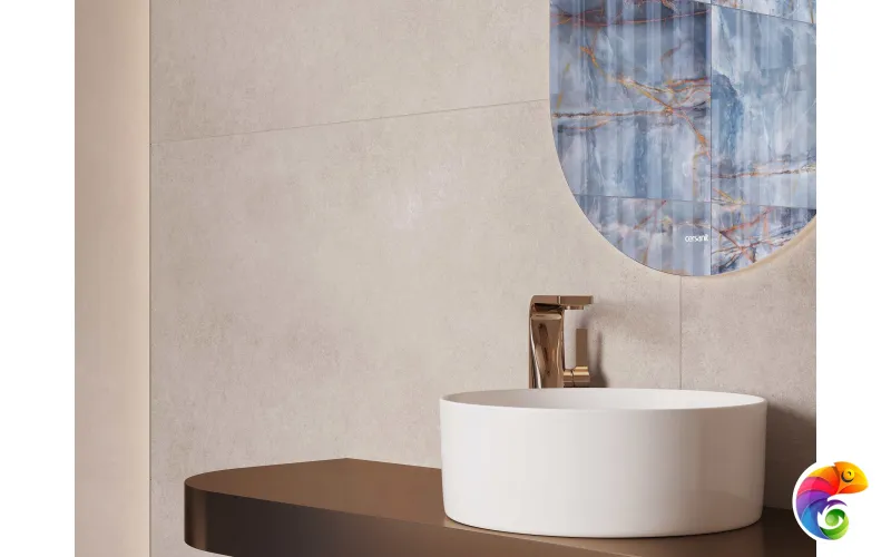 Керамогранит Meissen Enigma 17547 полированный синий ректификат 60x120 17547