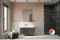 Плитка Creto Акварель Кокоа (Aquarelle cocoa) 5,75х24 BR_0026