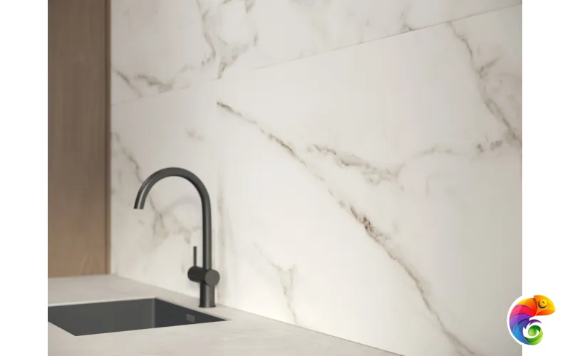 Керамогранит Meissen Bliss 17541 белый ректификат 60x120 17541