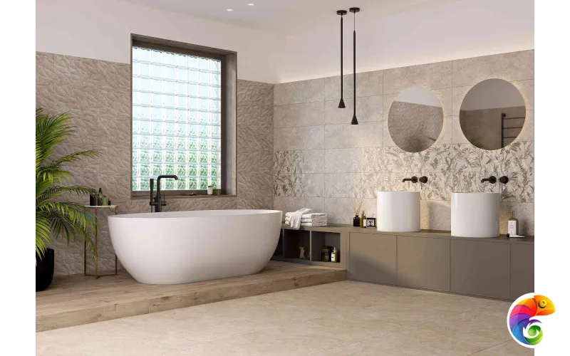 Вставка Creto Royal Sand Vetro Grey W\DEC M 25х75 NR Mat 1 SAX19D17200A