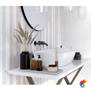 Бордюр Meissen Trendy карандаш розовый 1,6х25 A-TY1C071/N