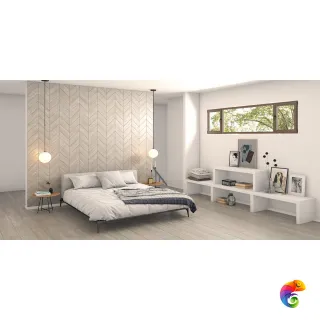 Шеврон Ametis DA02 Wings 12,4х44 непол. левый 10 мм Chevron/DA02_NS/44x12,4x10/Wings/Left