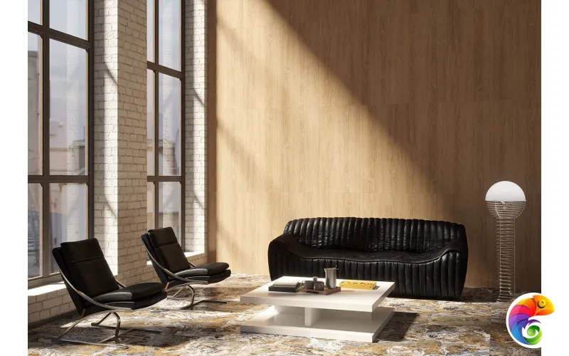 Керамогранит Meissen Frame 17539 коричневый ректификат 60x120 17539