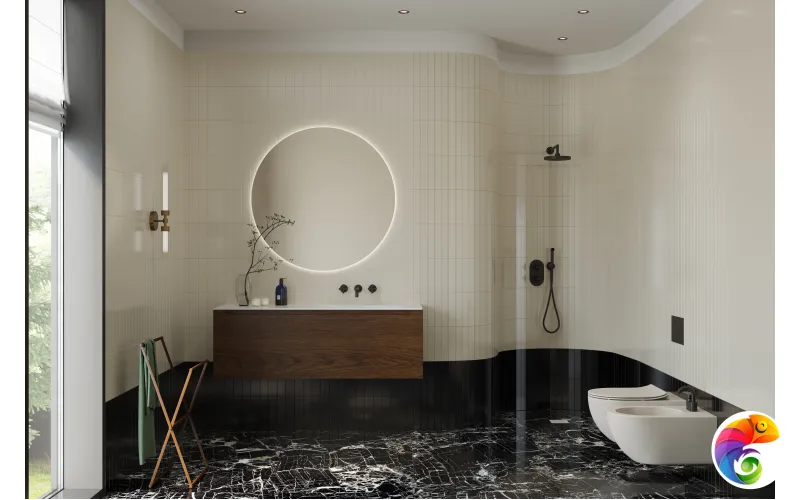 Плитка Creto Aquarelle black 5,8х24 12-00-4-29-10-04-2561