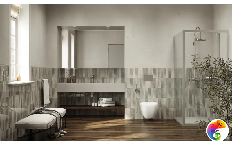 Плитка Creto Акварель Флеш (Aquarelle flush) 5,75х24 BR_0028