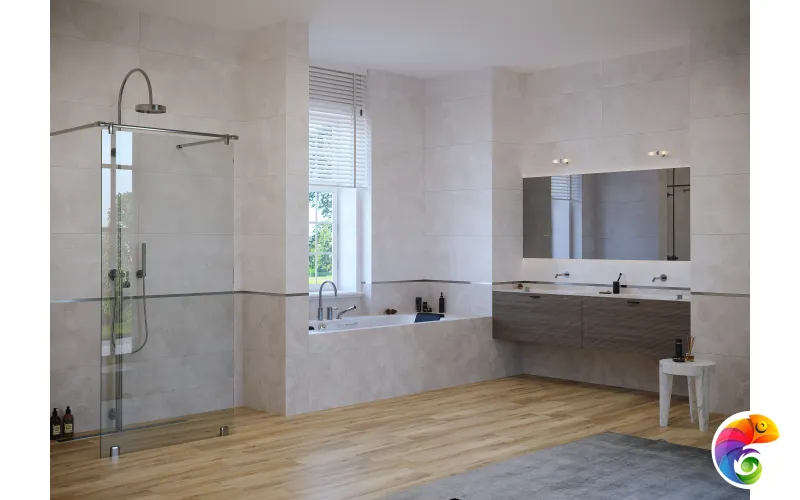 Керамогранит Meissen State синий ректификат 44,8x89,8 16886