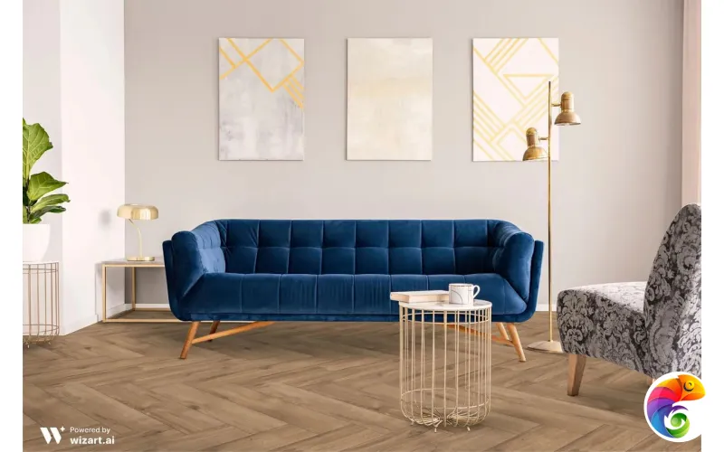 MS3410 MY STEP Herringbone Manor+ Ламинат Дуб Гавана