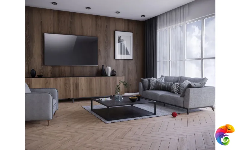 MS3410 MY STEP Herringbone Manor+ Ламинат Дуб Гавана