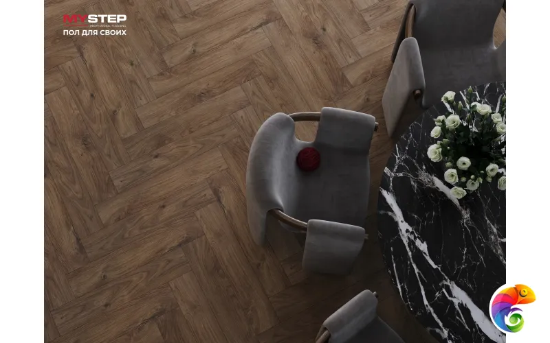 MS4412 MY STEP Herringbone Ламинат Loreto