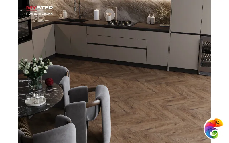 MS4412 MY STEP Herringbone Ламинат Loreto