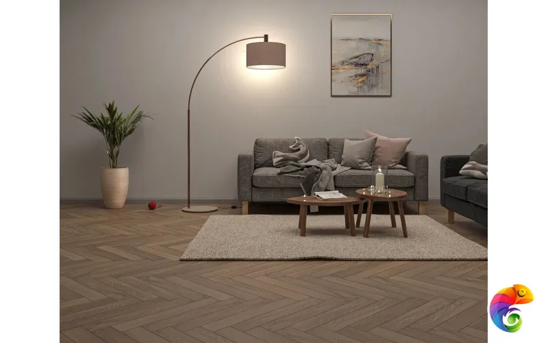 MS4212 MY STEP Herringbone Ламинат Дуб Бордо