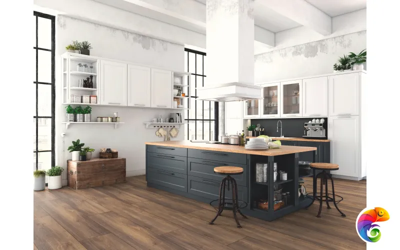 RV827A ROOMS Suite 191 Ламинат Дуб Эльба коричневый