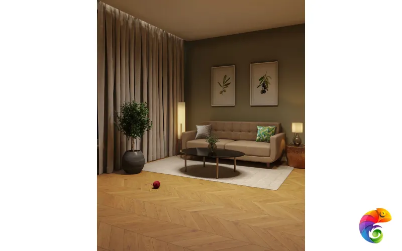 MS6212 MY STEP Herringbone Chevron Ламинат Meli