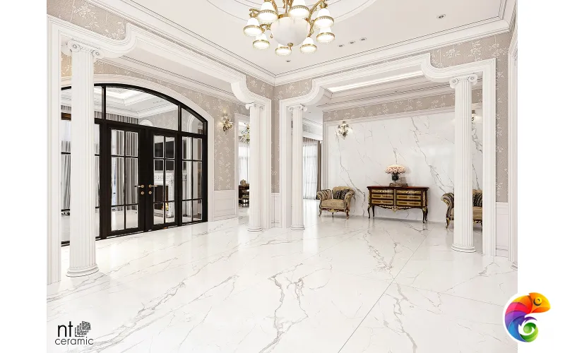 Керамогранит NTT3605P Marble White 120x280