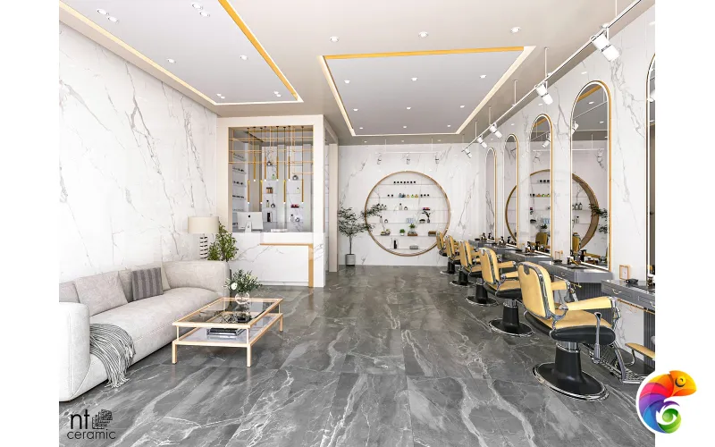 Керамогранит NTT3605P Marble White 120x280