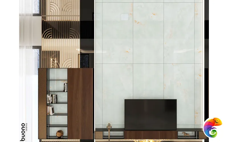 Керамогранит для пола и стен O4452P Onice Luna Glossy 120x60