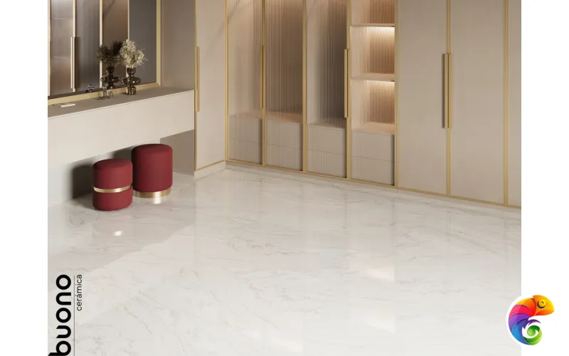 Керамогранит для пола и стен M4410P Crystile Bianco Glossy 120x60