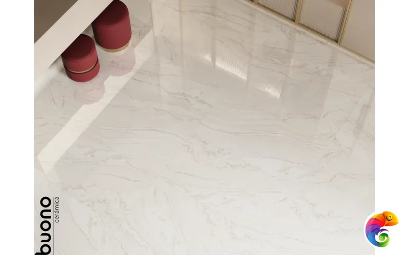 Керамогранит для пола и стен M4410P Crystile Bianco Glossy 120x60