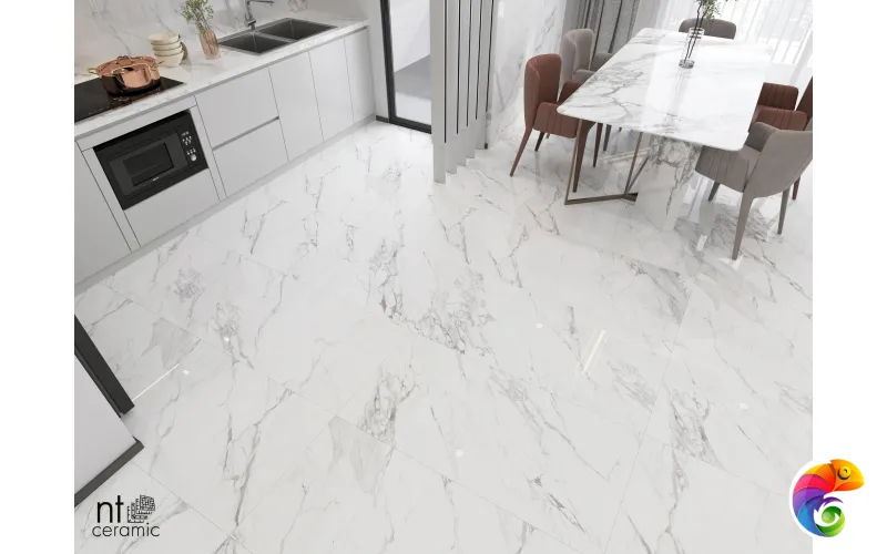 Керамогранит NTT99528P Artic statuario  Glossy 60x120