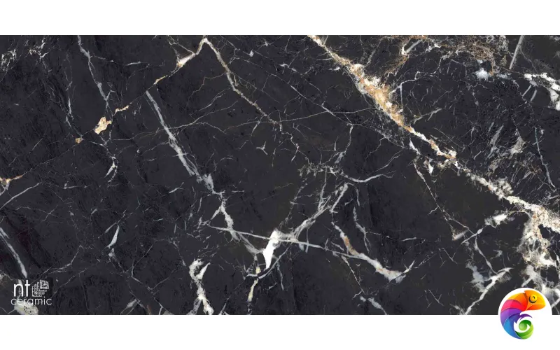 Керамогранит NTT99529P Black Lamos High Gloss 60x120