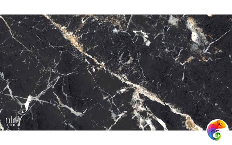 Керамогранит NTT99529P Black Lamos High Gloss 60x120