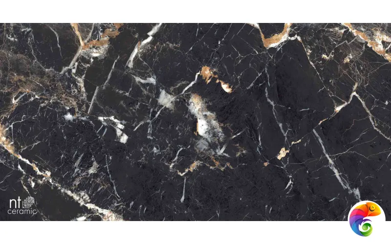 Керамогранит NTT99529P Black Lamos High Gloss 60x120