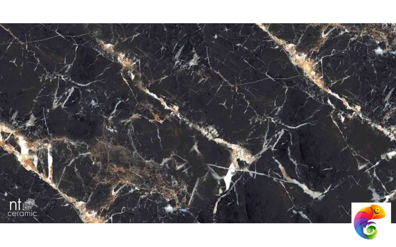 Керамогранит NTT99529P Black Lamos High Gloss 60x120