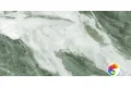 Керамогранит для пола и стен MVL4417P Patagonia Magna Green Glossy 120x60 Marble Buono Ceramica