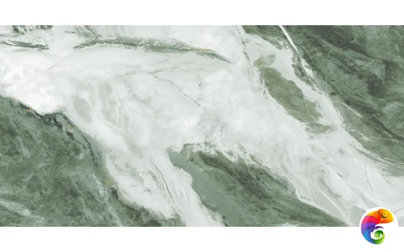Керамогранит для пола и стен MVL4417P Patagonia Magna Green Glossy 120x60 Marble Buono Ceramica